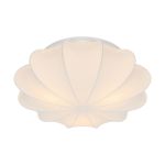 Nordlux Taklampe Aeron 60 Tekstil Hvit | IP20 - Egnet for 3x E27