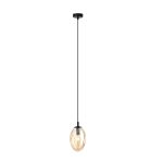 Emibig Pendel Lampe Astral Stål Svart | Egnet for 1x E14 - Max 10W