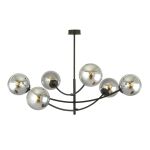Emibig Taklampe Hunter Stål Svart | Egnet for 6x E14 - Max 10W