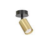 Emibig Taklampe Zen Stål Svart | Egnet for 1x GU10 - Max 10W