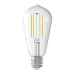 Calex Smart Tuya Wifi E27 Edison filament 7W 806lm - 818-830 Innstillbar Hvit | dimbar - erstatter 60W