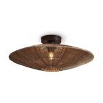 Good&Mojo Taklampe Iguazu Jute Brun | Egnet for 1x E27 