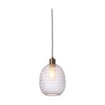 It's about RoMi Pendel Lampe Venice Glass Transparent | Egnet for 1x E27 
