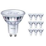 Fordelspakning 10x Philips Corepro LED Spot GU10 PAR16 3W 230lm 36D - 830 varm hvit | dimbar - erstatter 35W