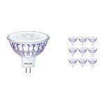 Fordelspakning 10x Philips Corepro LED Spot GU5.3 MR16 7W 621lm 36D - 827 ekstra varm hvit | erstatter 50W