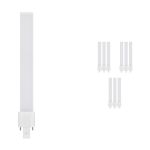 Fordelspakning 10x Ledvance Dulux-S LED 6W 700lm - 840 Kald Hvit | 2-Stift - Erstatter 11W