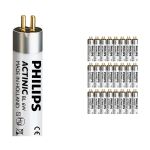 Fordelspakning 25x Philips MASTER Actinic BL T5 Short 6W - Ultrafiolett | 21cm
