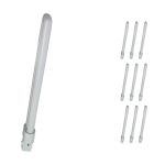 Fordelspakning 10x Osram Dulux S 11W 840 | kald hvit - 2-stift