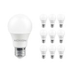 Fordelspakning 10x Noxion Lucent Classic LED E27 Pære matt 4.9W 480lm - 827 ekstra varm hvit | erstatter 40W