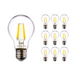Fordelspakning 10x Noxion Lucent LED E27 Pære filament klar 7W 806lm - 822-827 Dim To Warm | dimbar - erstatter 60W