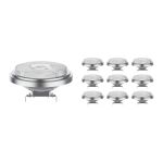 Fordelspakning 10x Noxion LED spot G53 AR111 7.4W 450lm 40D - 927 ekstra varm hvit | beste fargegjengivelse - dimbar - erstatter 50W