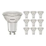 Fordelspakning 10x Noxion PerfectColor LED spot GU10 PAR16 3W 230lm 36D - 927 ekstra varm hvit | beste fargegjengivelse - dimbar - erstatter 35W