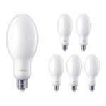 Fordelspakning 6x Philips TrueForce Core LED E27 HPL/SON matt 18W 3000lm 300D - 840 kald hvit | erstatter 80W
