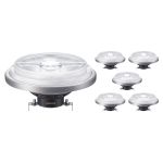 Fordelspakning 6x Philips MASTER LED Spot G53 AR111 14.8W 875lm 24D - 927 ekstra varm hvit | beste fargegjengivelse - dimbar - erstatter 75W