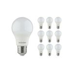 Fordelspakning 10x Noxion Lucent Classic LED E27 Pære matt 8.5W 806lm - 830 varm hvit | erstatter 60W