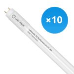 Fordelspakning 10x Ledvance LED Lysrør T8 Performance (HF) High Output 20W 3100lm - 840 kald hvit | 150cm - erstatter 58W
