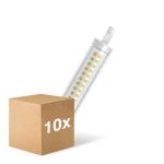 Fordelspakning 10x Osram Slim Line LED R7s 118mm 12W 1521lm - 827 ekstra varm hvit | erstatter 100W