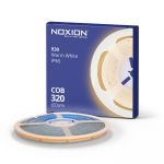 Noxion LED Strip Naga 5 Meter 24V - 320LEDs/m - COB - 8W/m - 930 Varm Hvit | 8mm - IP65 - Beste Fargegjengivelse