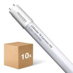 Fordelspakning 10x Noxion LED Lysrør T8 Avant (EM/Mains) Standard Output 15W 1800lm - 830 Varm Hvit | 120cm - Erstatter 36W