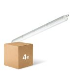 Fordelspakning 4x Philips LED Lyslister Vanntett CoreLine WT120C G2 29W 4000lm - 840 Kald Hvit | 120cm 