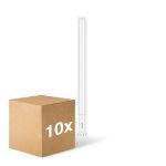 Fordelspakning 10x Philips Corepro PL-L LED 24W 3200lm - 830 Varm Hvit | 4-Stift - Erstatter 55W