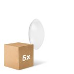 Fordelspakning 5x Ledvance Surface Rund 250 13W 840 960lm Hvit IP44 | med sensor - kald hvit