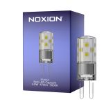Noxion Bolt LED Kapsel G9 Klar 3.8W 470lm - 830 Varm Hvit | Erstatter 40W