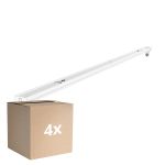 Fordelspakning 4x Noxion Lyslister Click V2 LED T8 | Egnet for 1x 120cm LED Lysrør