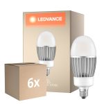 Fordelspakning 6x Ledvance LED Pære HQL LED P E27 41W 5400lm - 827 ekstra varm hvit | erstatter 125W