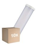 Fordelspakning 10x Osram Dulux-T LED 9W 1100lm - 840 Kald Hvit | 2-Stift - Erstatter 26W