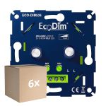 Fordelspakning 6x EcoDim.05 LED Dimmer DUO 0-100W (RLC)