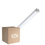 Fordelspakning 12x Philips LED Lyslister Vanntett WT060C 28W 3400lm - 840 Kald Hvit | 150cm
