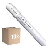 Fordelspakning 10x Noxion LED Lysrør T8 Avant Extreme (EM/Mains) Ultra Output 8.4W 1350lm - 840 Kald Hvit | 60cm - Erstatter 18W