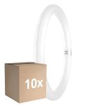 Fordelspakning 10x Osram LED Lysrør T9 Rund (EM/Mains) 18.3W 2000lm - 830 Varm Hvit | Erstatter 32W