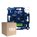 Fordelspakning 10x EcoDim.07 LED Dimmer Matter Trykk/Vri 0-250W (RLC)