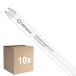 Fordelspakning 10x Ledvance LED Lysrør T8 Superior (EM/Mains) Ultra Output 14W 2340lm - 830 varm hvit | 120cm - erstatter 36W