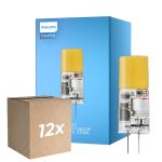 Fordelspakning 12x Philips LED Capsule CorePro G4 Klar 2.4W 300lm - 827 Ekstra Varm Hvit | Erstatter 28W