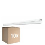 Fordelspakning 10x Ledvance LED Lyslister Linear Kompakt 20W 2000lm - 840 Kald Hvit | 120cm
