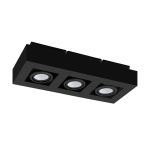 Eglo Tak Spot Mendoza Stål Svart 14.1W 1035lm - 830 Varm Hvit | Dimbar - Egnet for GU10