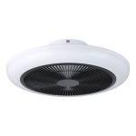 Eglo Ventilator Sayulita 1 ABS Hvit, Svart 20.8W 820lm - 827-865 Innstillbar Hvit | Dimbar