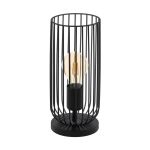 Eglo Bordlampe Roccamena Stål Svart | Egnet for 1x E27