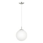 Eglo Pendel Lampe Rondo Stål Sateng Nikkel | Egnet for E27
