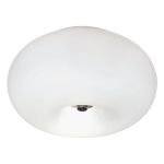 Eglo Taklampe Optica Stål Sateng Nikkel | Egnet for 2x E27