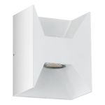 Eglo Veggbelysning Morino Udendørs Aluminium Hvit Up & Down 5W 460lm - 830 Varm Hvit