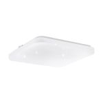 Eglo Vegg og Taklampe Frania-S Stål Hvit 14.6W 1600lm - 840 Kald Hvit | IP44 
