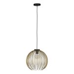 Eglo Pendel Lampe Venezuela Svart, Gull | Egnet for E27