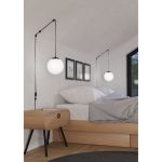 Eglo Pendel Lampe Rondo 3 Stål Svart | Egnet for E27