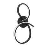 Eglo Veggbelysning Serpins Stål Svart 11.4W 1400lm - 830 Varm Hvit