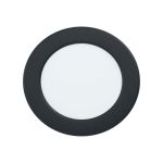 Eglo Innfelt Spot Baderomsbelysning Fueva 6 Plast Svart 6.3W 720lm - 827-840-865 CCT