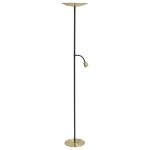 Eglo Gulvlampe Conivarino Stål Brushed Messing, Svart 30.5W 3150lm - 827 Ekstra Varm Hvit | Dimbar